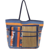 Beach Bound Beach Canvas Tote