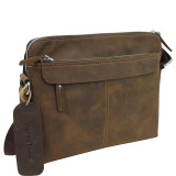 13" Leather Messenger Bag