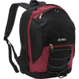 Two Tone Backpack with Mesh Pockets