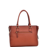 Buffalo Faux Leather Expandable Tote