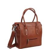 11.5" Leather Shoulder Bag