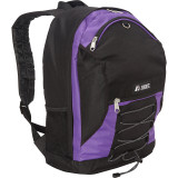 Two Tone Backpack with Mesh Pockets