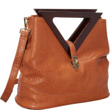 Triangle Handle Satchel