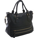 Zippered Pocket Satchel