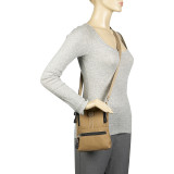 Small Top Zip Bag With Organizer