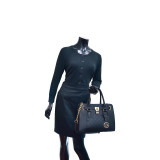 Medium Satchel with Shoulder Strap