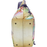 Hand Painted Large Drawstring Shopper