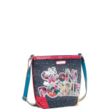 As Soon As Possible Print Crossbody