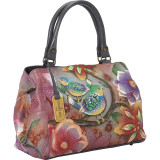 Triple Compartment Large Satchel