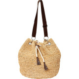 Raffia Shoulder Bag