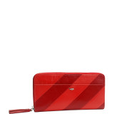 Barcelona Single Zip Gusseted Clutch Wallet