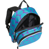 Big Dots Aqua Pack 'n Snack Backpack