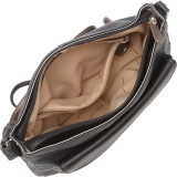 Top Zip Crossbody with Front Pocket