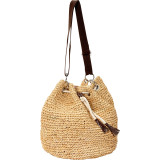 Raffia Shoulder Bag