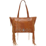 Canyon Creek Zip-top Fringe Tote