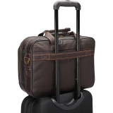 Colombian Leather Checkpoint-Friendly Briefcase