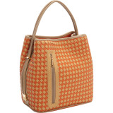 Classic Convertible Handbag - Woven