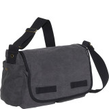 Large Cotton Canvas Messenger Bag