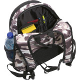 Kids Pre-School Camo Backpack with Integrated Lunch Cooler