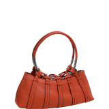 Dual Ring Strap Shoulder Bag