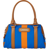 Doctor Bag Stripe Satchel