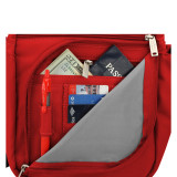 Anti-Theft 7 Pocket Messenger with Organizer - Soft Bottom