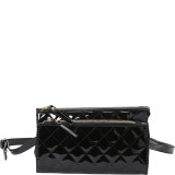 Gaby Quilted Crossbody-Patent