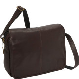 Flap Over Laptop Messenger w/ Back Trolley Pocket