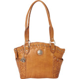 Harvest Moon Zip-Top Bucket Tote