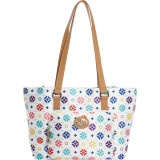 Silk Diamond Logo Signature Tote