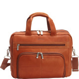 Out Of The Bag - Colombian Leather Expandable Computer Case