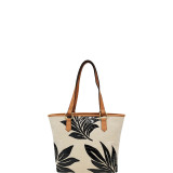 Linen Applique Tote