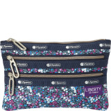 LeSportsac Made with Liberty Art Fabrics Classic 3 Zip Pouch