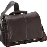 Legacy Leather Woody Laptop Messenger Bag