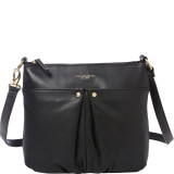 Pretty Pleats Smooth Leather Crossbody