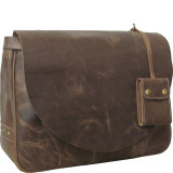 Vintage Flapover Messenger Brief