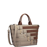 Medium Tote with Buckle Details