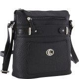 Croco Belting North South Crossbody