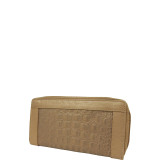 Double Zip Around Clutch