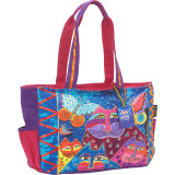 Cats with Butterflies Shoulder Bag