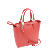RFID Blocking Saffiano Leather Mini Tote Cross Body Bag