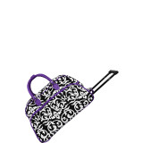 Damask 21" Rolling Duffel Bag