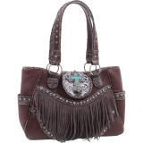 Dakota Western Tote with Fringe