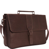 Till Death Do Us Port - Colombian Leather Laptop Briefcase