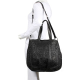Fleur Braided Shopper Tote