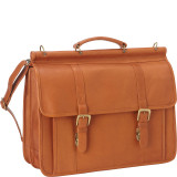 Classic Dowel Rod Laptop Briefcase