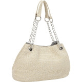 Lurex Paper Straw Tote