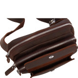 Fashion Cowhide Leather Waist Packs