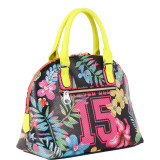 Numeric 15 Print Satchel Bag