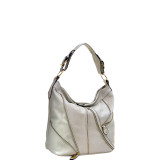 Zipper Front Hobo